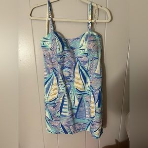 Lilly Pulitzer Shelli Shift Aboat Time size 2